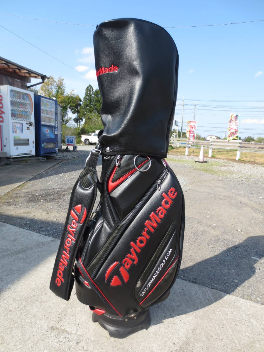 TaylorMade キャディバッグ テーラーメイド レッド（ブランド