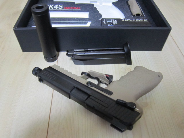TOKYOMARUI 東京マルイ GBB HK45 TACTICAL TAN タンカラー uspmk