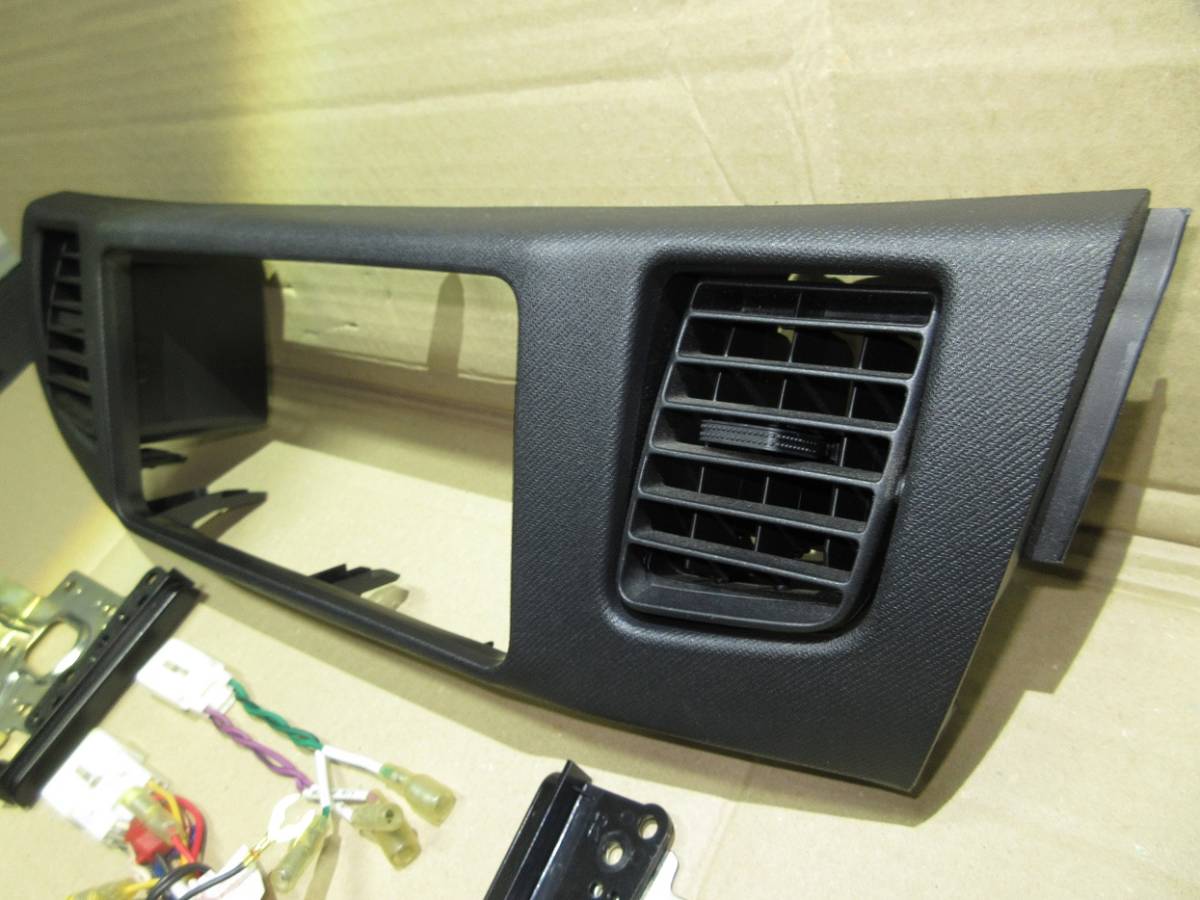ムーヴ カスタム 社外品 2DIN ワイド オーディオパネル/ナビ取り付け 