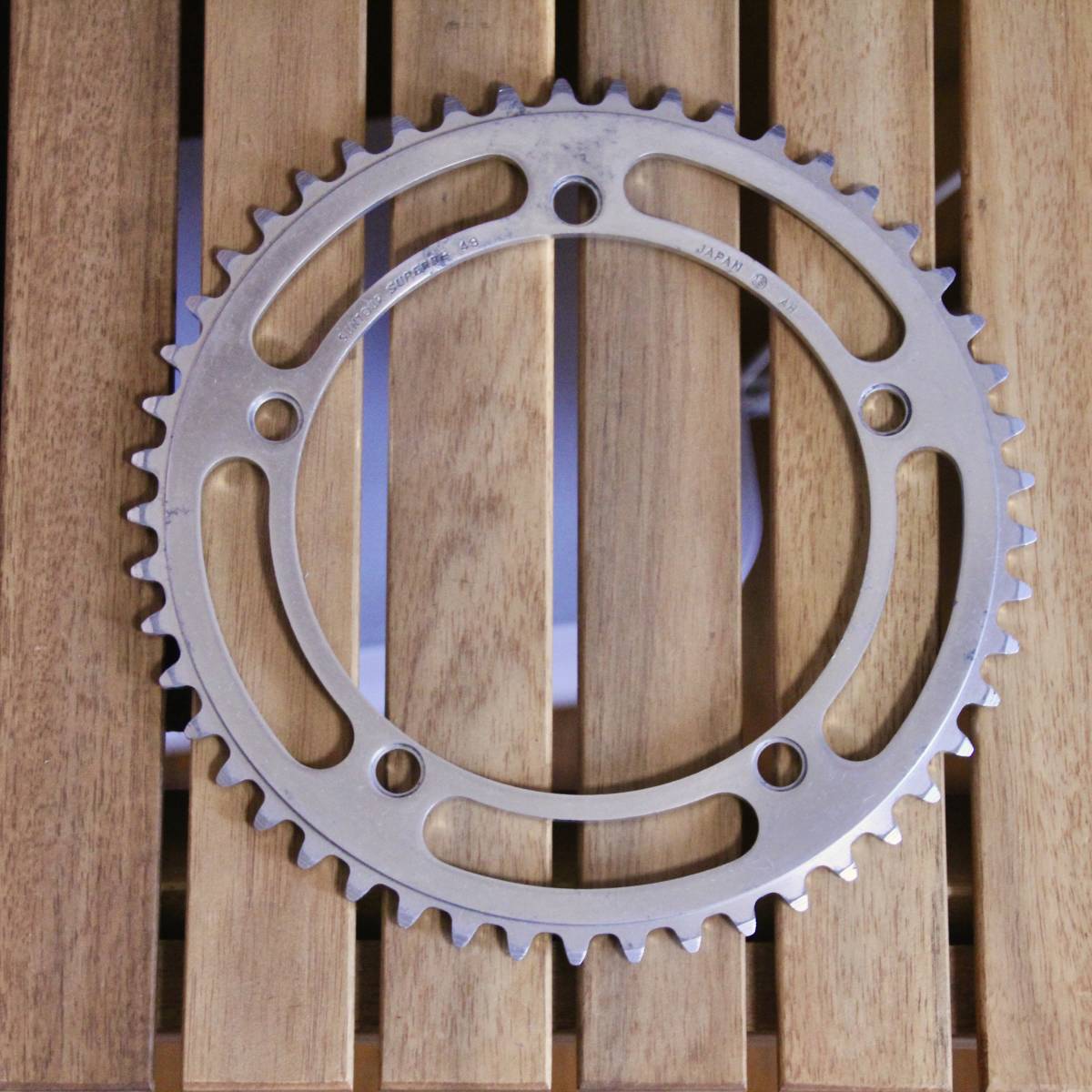 SUNTOUR SUPERBE 49T BCD 144 サンツアー SUNTOUR SUPERBE サンツアー シュパーブ NJS チェーンリング 厚歯 49T