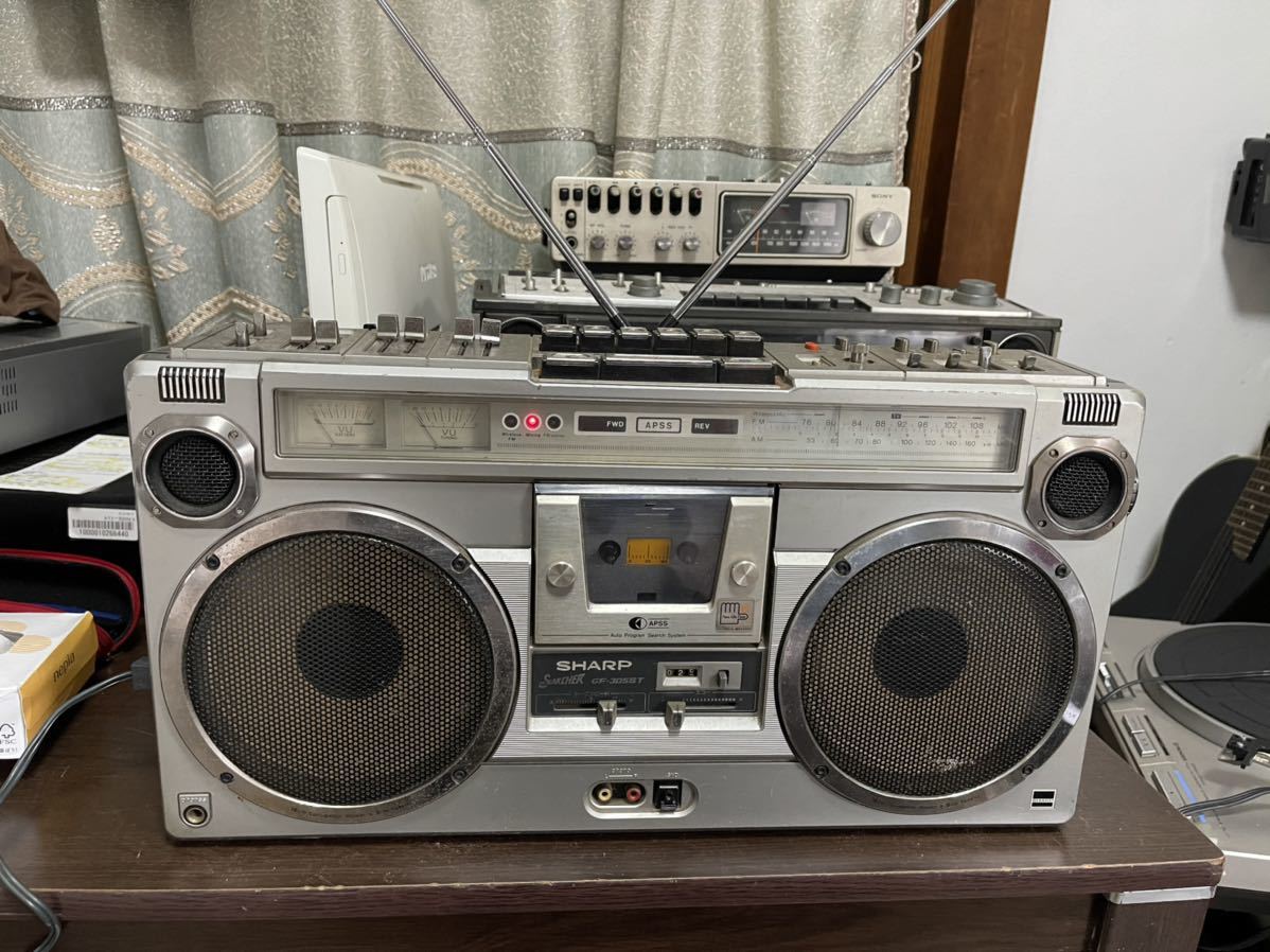 SHARP ラジカセ シャープ GF-305ST シャープラジカセGF-305ST レトロ