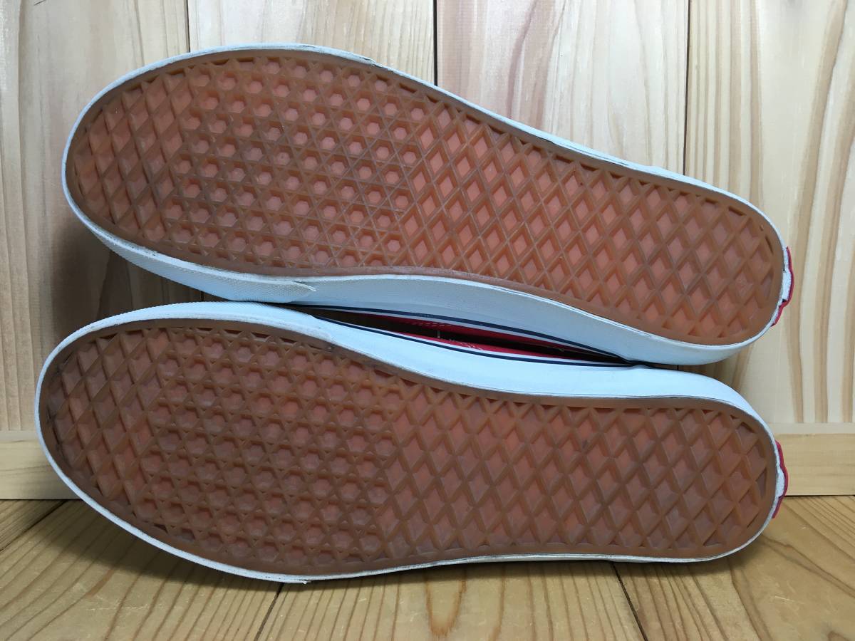 ☆VANS バンズ 国内企画 OLD SKOOL オールドスクール 赤×紺×白 30.0cm 