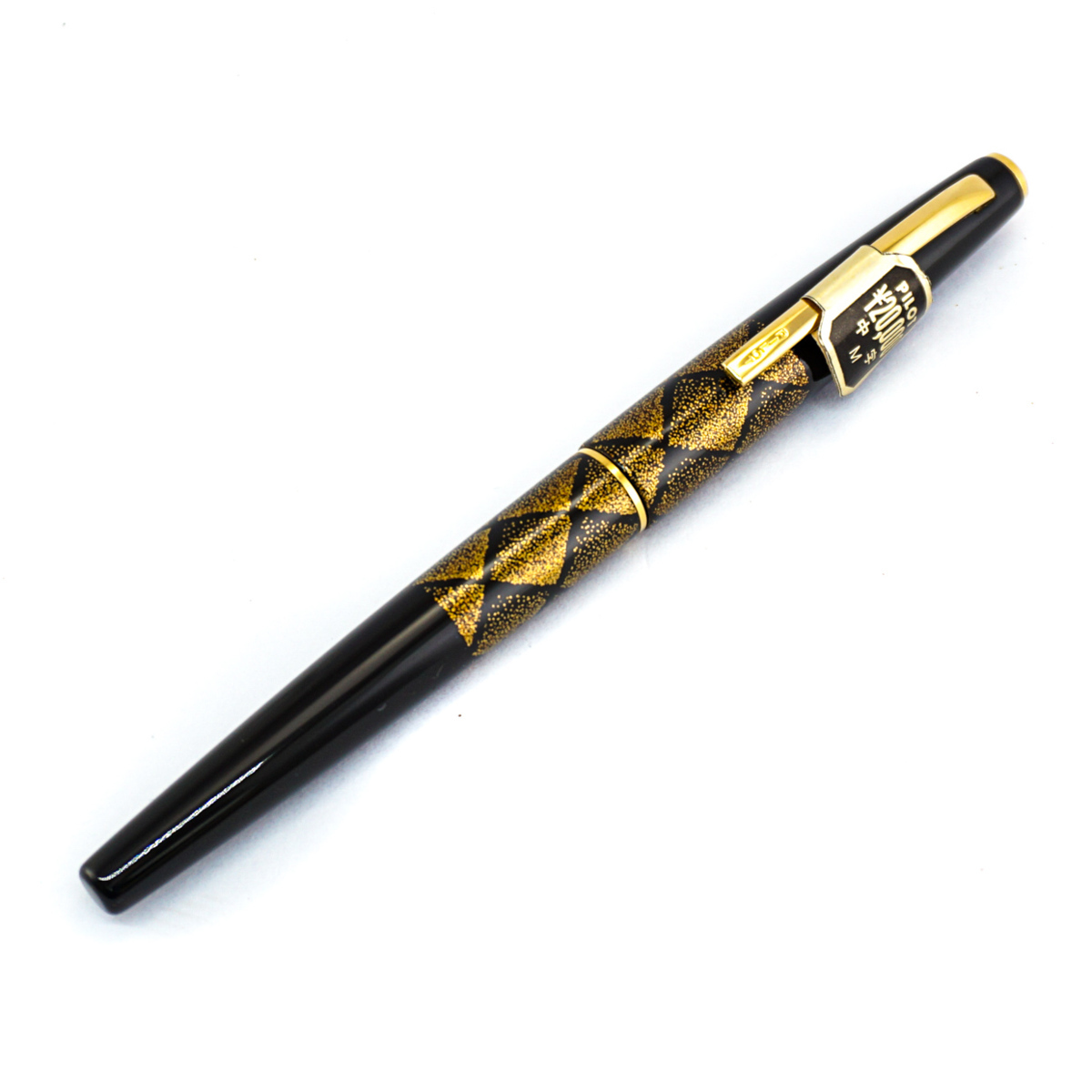 PILOT パイロット 万年筆 18K 750 極美品】【1円】パイロット PILOT ヴィンテージ 万年筆 金彩 ペン先