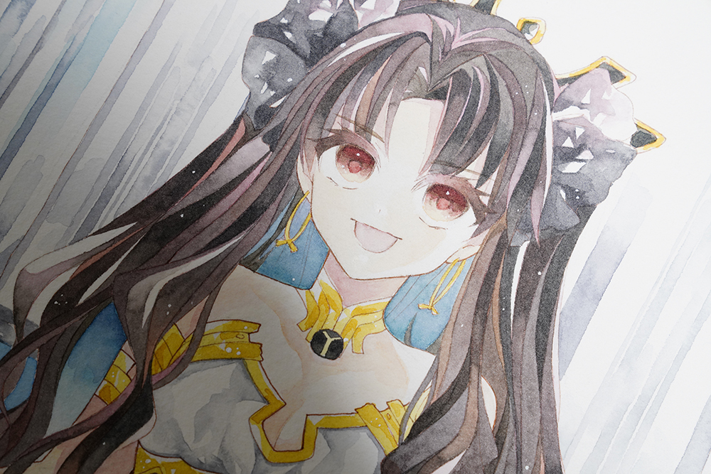 手書きイラスト 同人fgo イシュタル 水彩画 手描きイラスト 売買されたオークション情報 Yahooの商品情報をアーカイブ公開 オークファン Aucfan Com