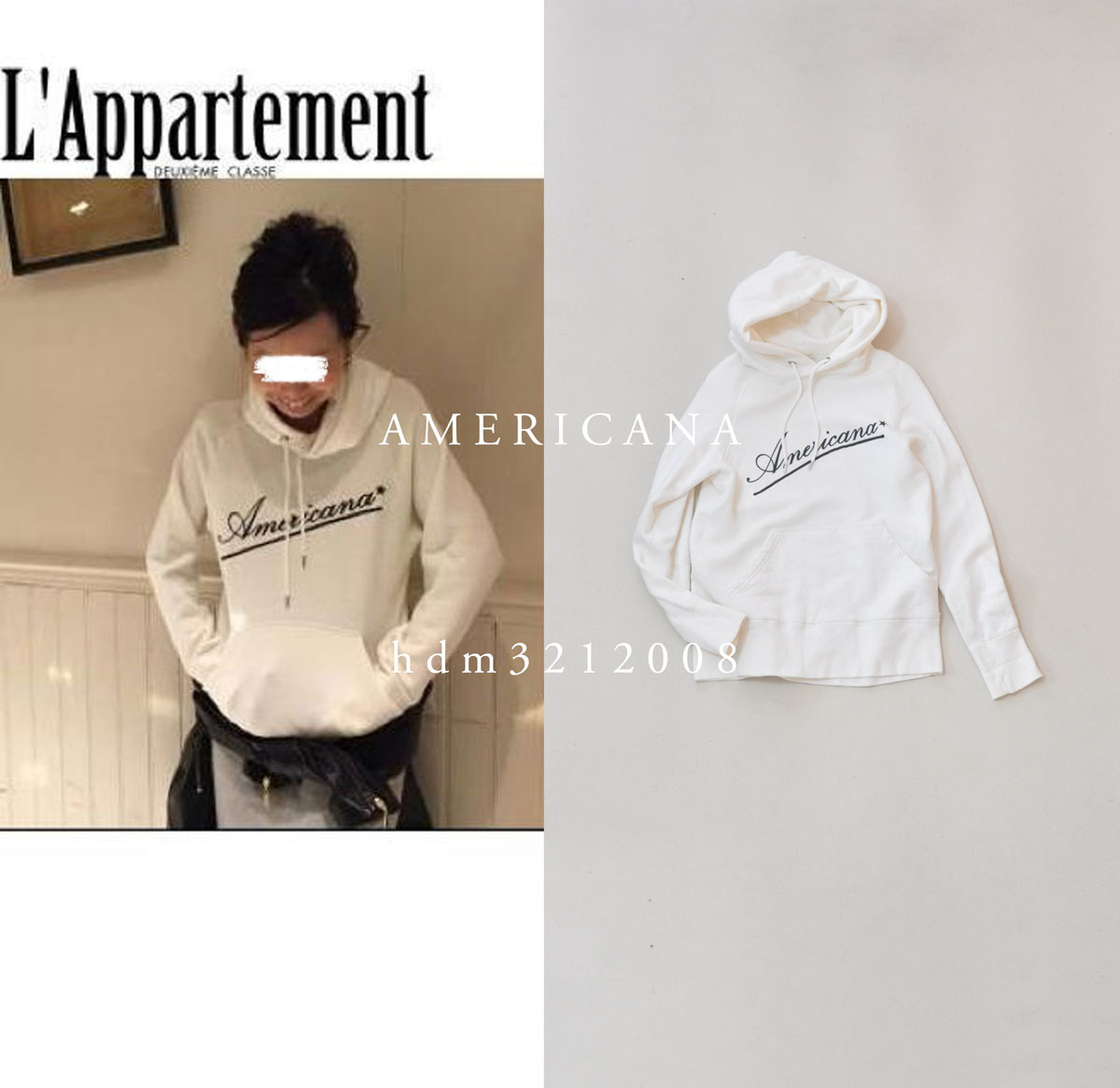 Americana AMERICANA × N⁄S Foodedプル CLASSE L