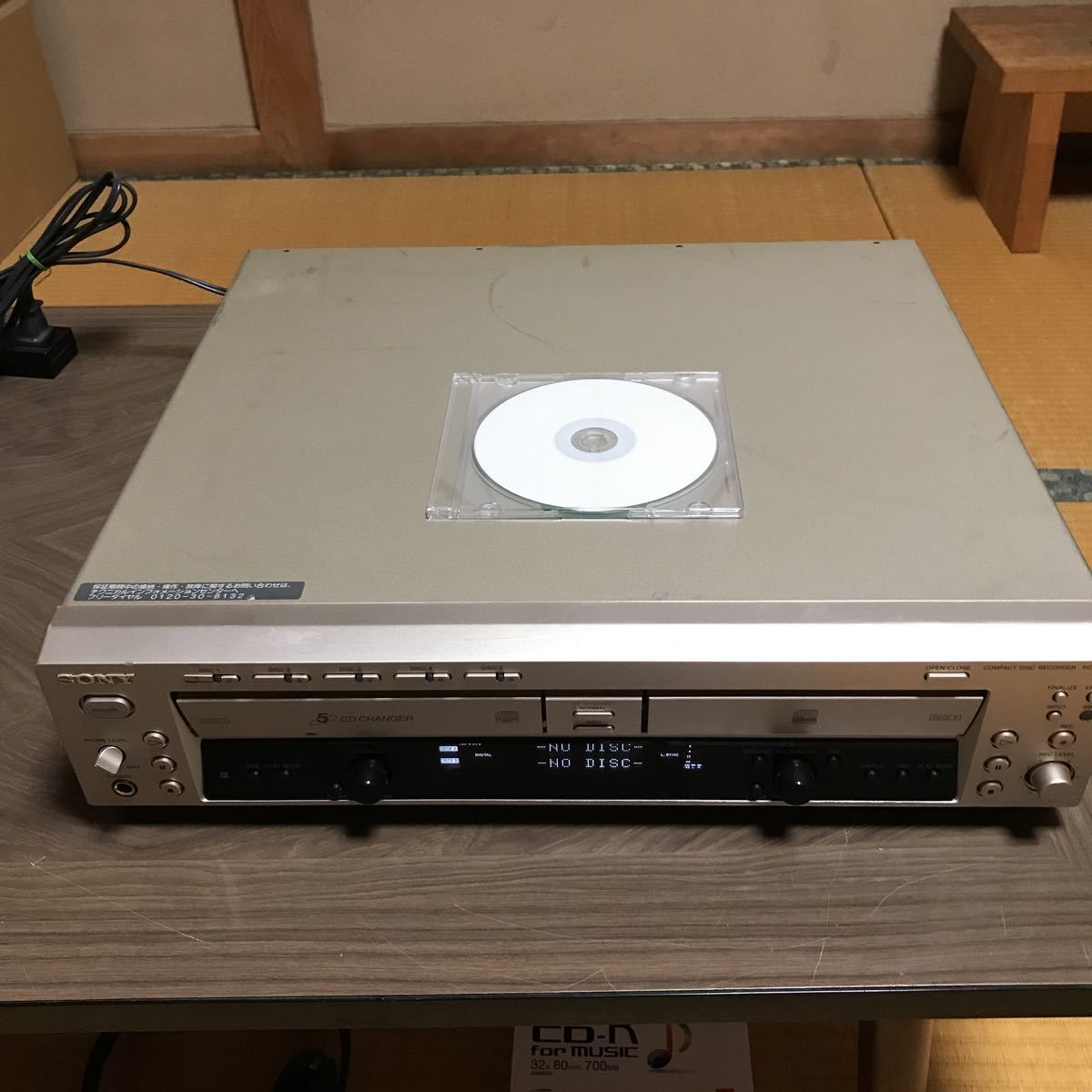 SONY Sony CDレコーダー CD RCD-W500C RCD-W50C CDチェンジャー