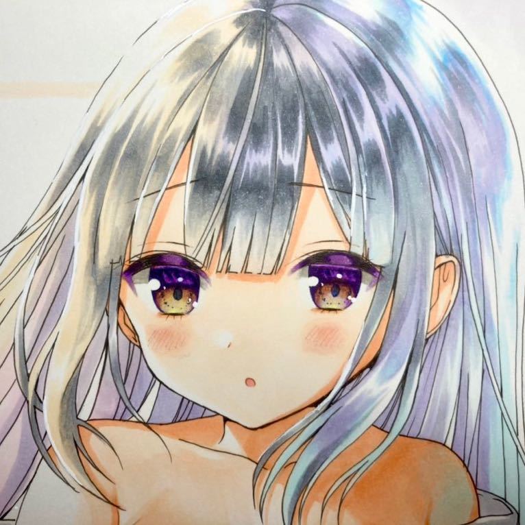 手描き オリジナルイラスト コピック 双子 【公式通販】