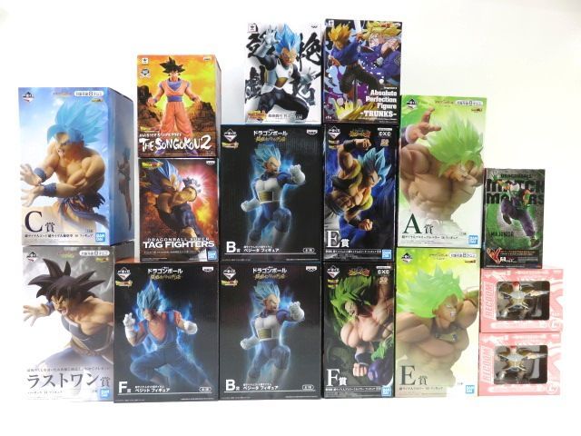 064●ドラゴンボール 一番くじ・プライズフィギュア 詰め合わせセット まとめ ※ジャンク 一番くじ ドラゴンボール 40th OF BATTLE パンフィギュア