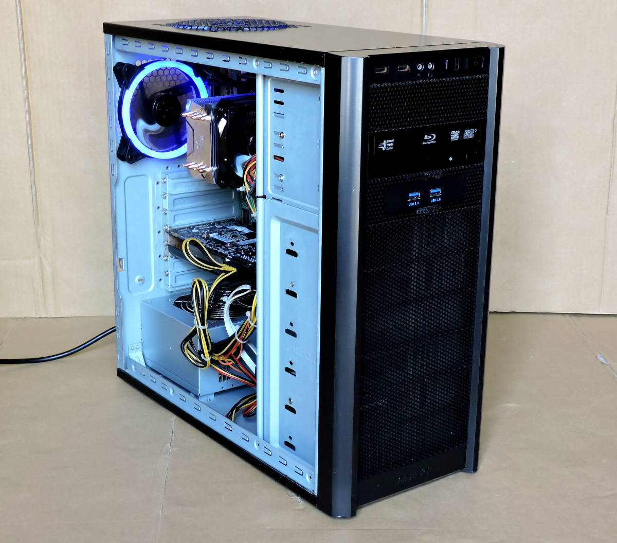 ★ 爆速大容量 ★ モンスターマシン ハイエンドゲーミング 高性能超高速 Xeon (i7-9700K同等) Mem 32GB SSD 480GB HDD 1TB グラボ搭載 ★ _7