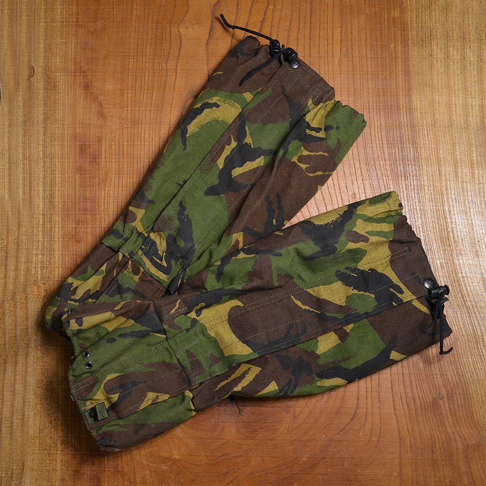 【得価，正規品】 イギリス軍放出品 ゲイター MK1 DPM迷彩 ゲートル レギンス 脚絆 DPMカモ ミリタリー サバゲー 装備品 短ゲートル 半脚絆 脚半 きゃはん