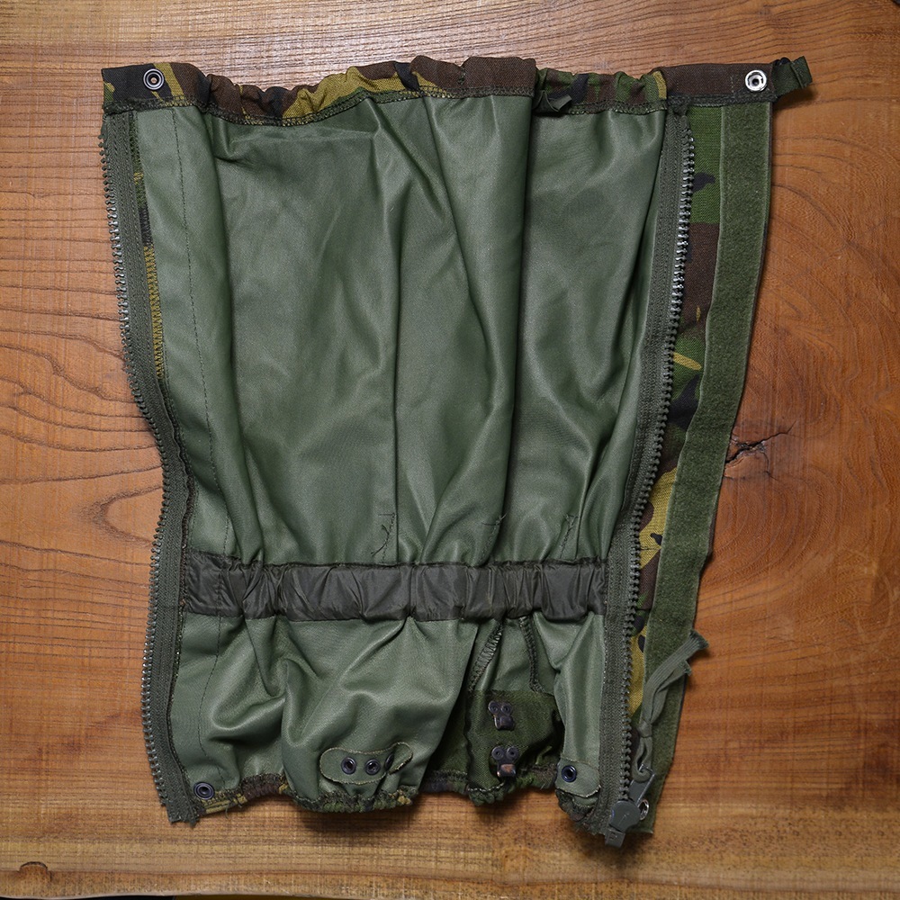 【得価，正規品】 イギリス軍放出品 ゲイター MK1 DPM迷彩 ゲートル レギンス 脚絆 DPMカモ ミリタリー サバゲー 装備品 短ゲートル 半脚絆 脚半 きゃはん