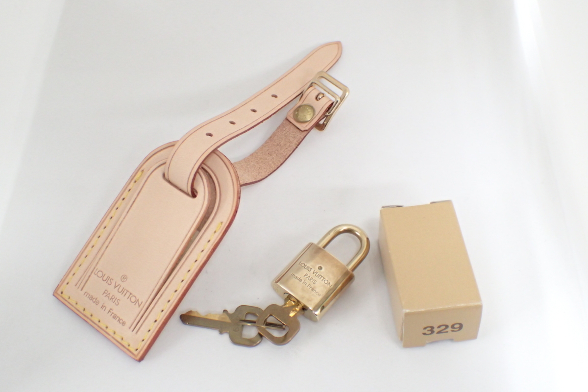 LOUIS VUITTON ルイヴィトン ネームタグ パドロック 鍵セット ブランド