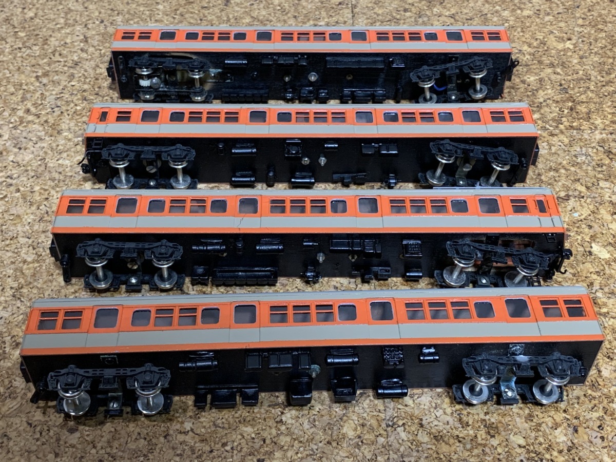 1円～】HOゲージ 6車両 まとめ 動力車 模型 電車 中古品 ジャンク RA