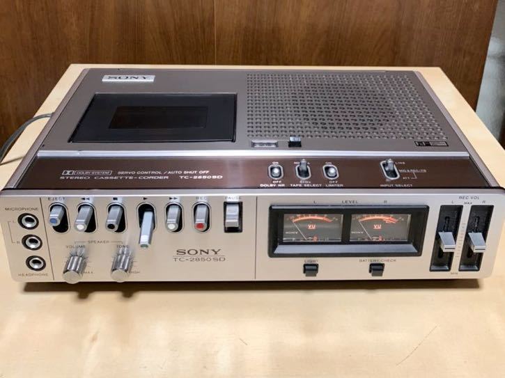 SONY TC-2850SD ジャンク品 デンスケ③ カセットデンスケ SONY TC