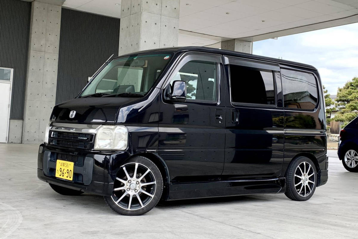 ❤車検R10年8月9日❤ バモス ターボ ブラック❗タイベル交換済❗即乗りOK❗ Kaysun General Trading LLC.