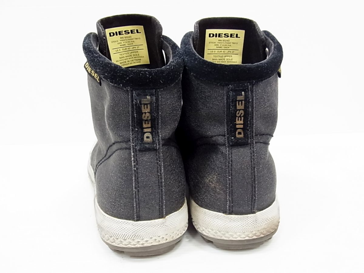 Yahoo!オークション 1円 □極美品□ DIESEL ディーゼル キャンバス 