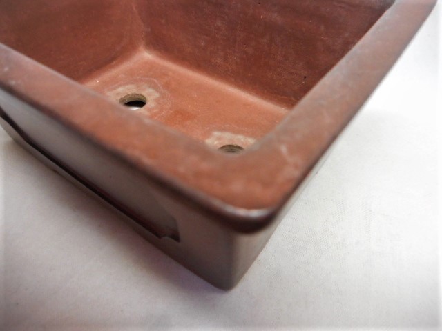 朱泥 盆栽鉢 中国宜興 在銘 植木鉢 紫砂 紫泥 白泥 盆栽、文人、清供