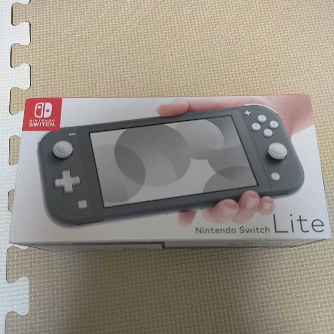任天堂 スイッチライト 美品 switch Lite 本体 グレー 保証2021年12月