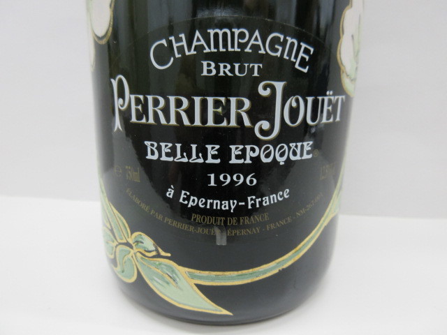 Brut Belle Epoque ジュエPOP-UPイベント「THE HOUSE or 11425 酒祭 洋酒祭 PERRIER JOUET ペリエ ジュエ BELLE EPOQUE ベル エポック 1996年 シャンパーニュ BRUT ブリュット 750ml 約12% 未開栓