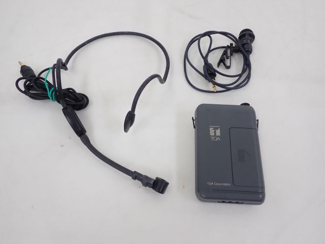 TOA WM-1310 ワイヤレスマイク タイピン型 WIRELESS ワイヤレス