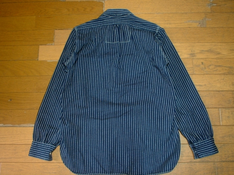 DUCK DIGGER by WAREHOUSEウォバッシュデニムワークシャツ美品プル