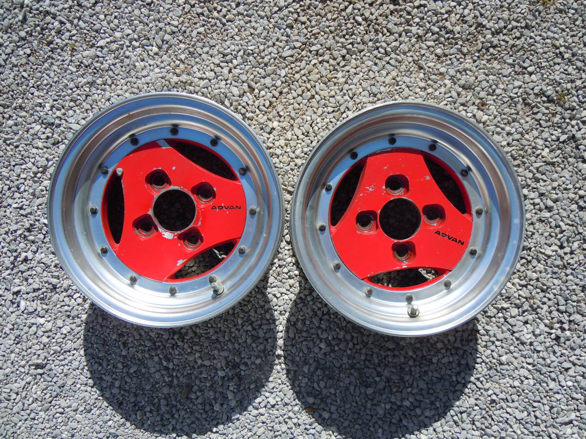 アドバン A3A ADVAN 旧車 14インチ AE86 6JJ アルミホイール +6 114.3 