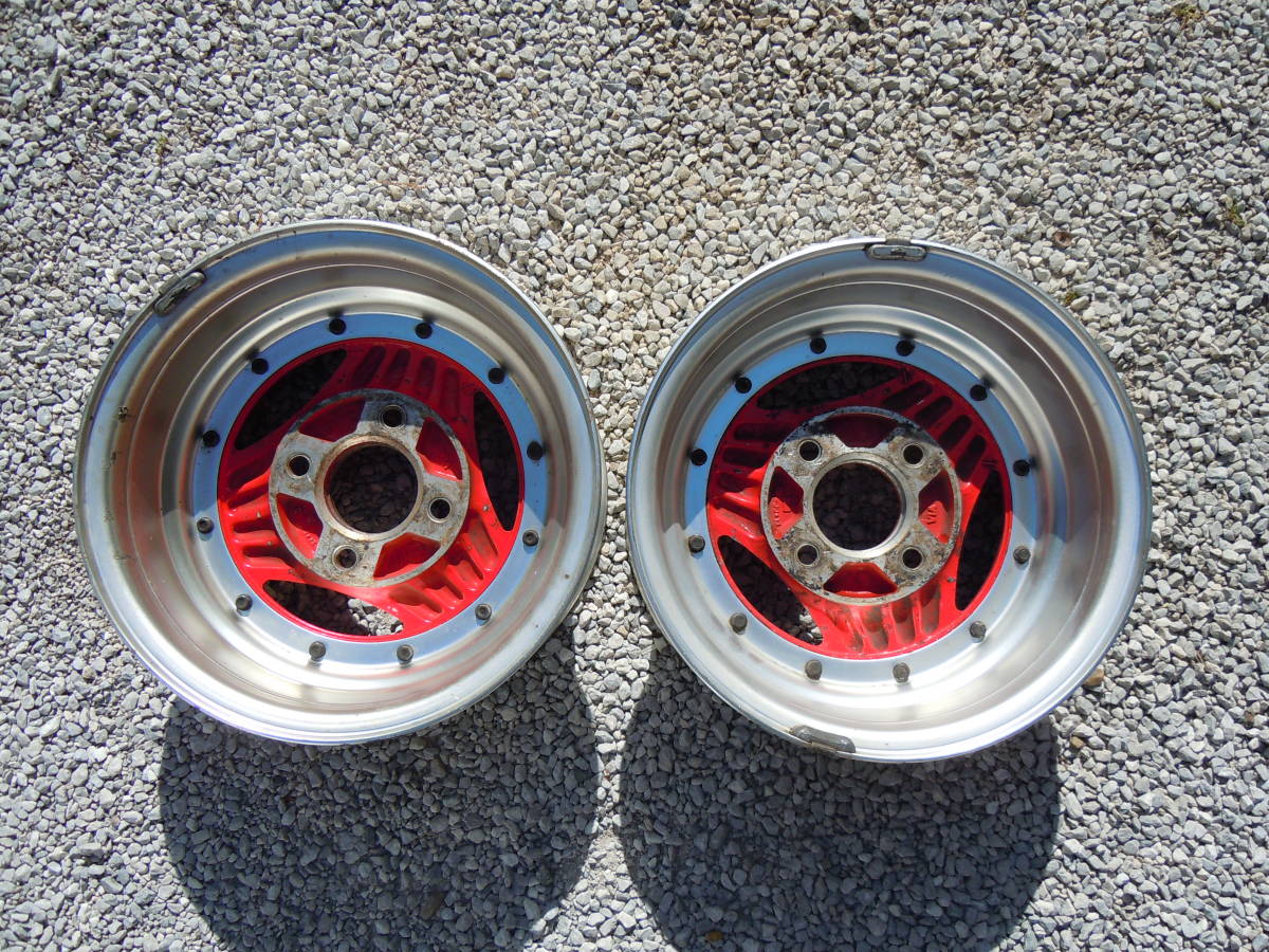 アドバン A3A ADVAN 旧車 14インチ AE86 6JJ アルミホイール +6 114.3 