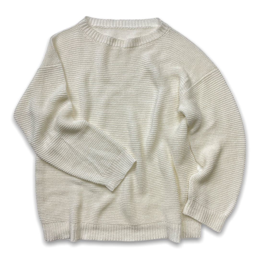 美品 ARTS&SCIENCE Bulky Box Sweater 定価74,520円 リネン100% アーツ 
