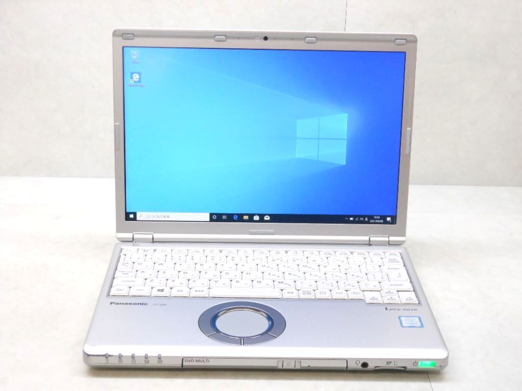 ☆第7世代☆高解像度1920×1200☆CF-SZ6HDLQR☆Core i5 2.50GHz/8GB/SSD128GB/Sマルチ/無線/Bluetooth/カメラ/Win 10 Pro☆1円☆