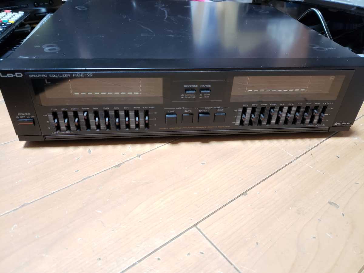正規品，限定SALE】 ジャンク Lo-d グラフィックイコライザー HGE-22