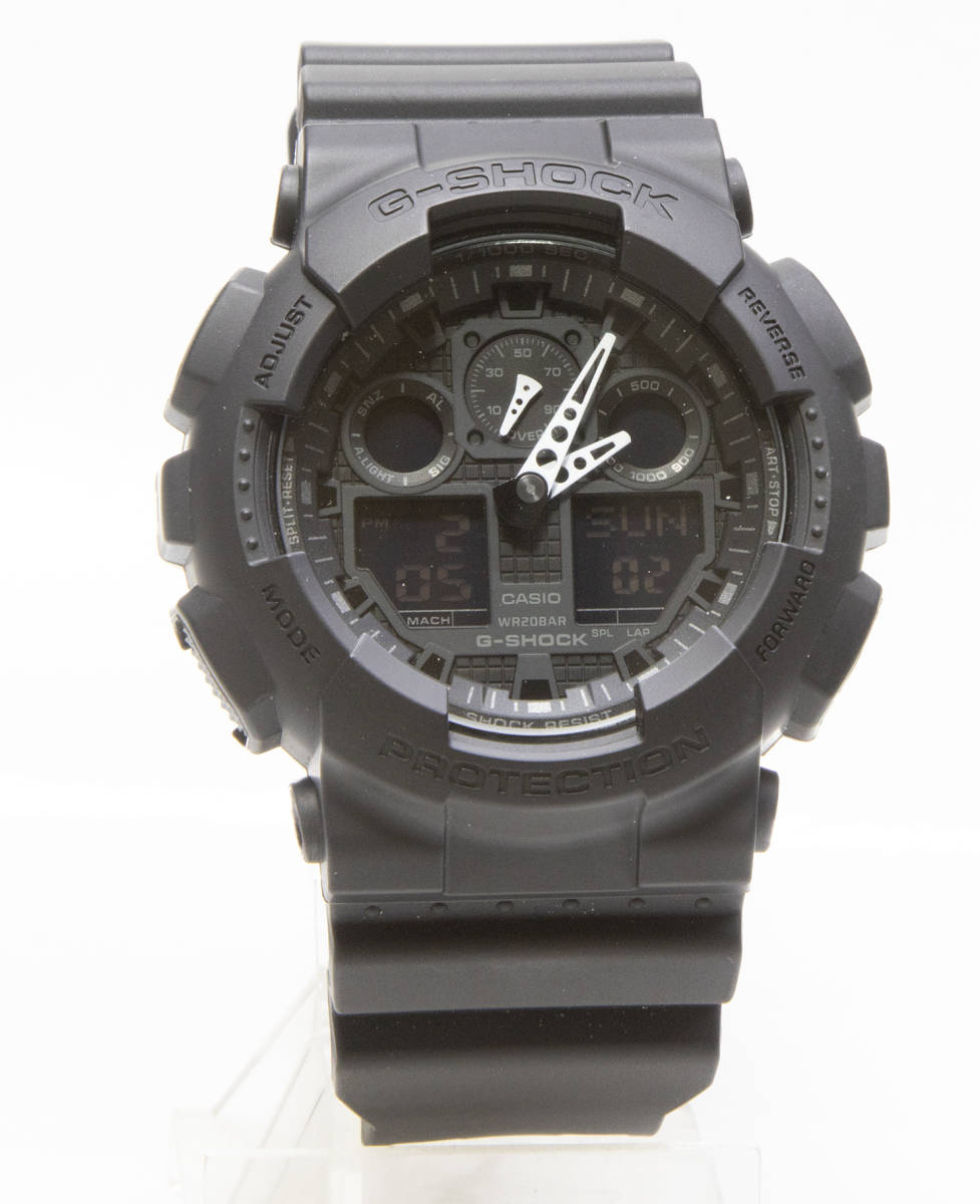 本物保証，限定セール 質店 カシオ G-SHOCK GA-100-1A1DR ６月ま メーカー保証期間あり(その他)｜売買されたオークション情報、yahooの商品情報をアーカイブ公開 - オークファン G-SHOCK