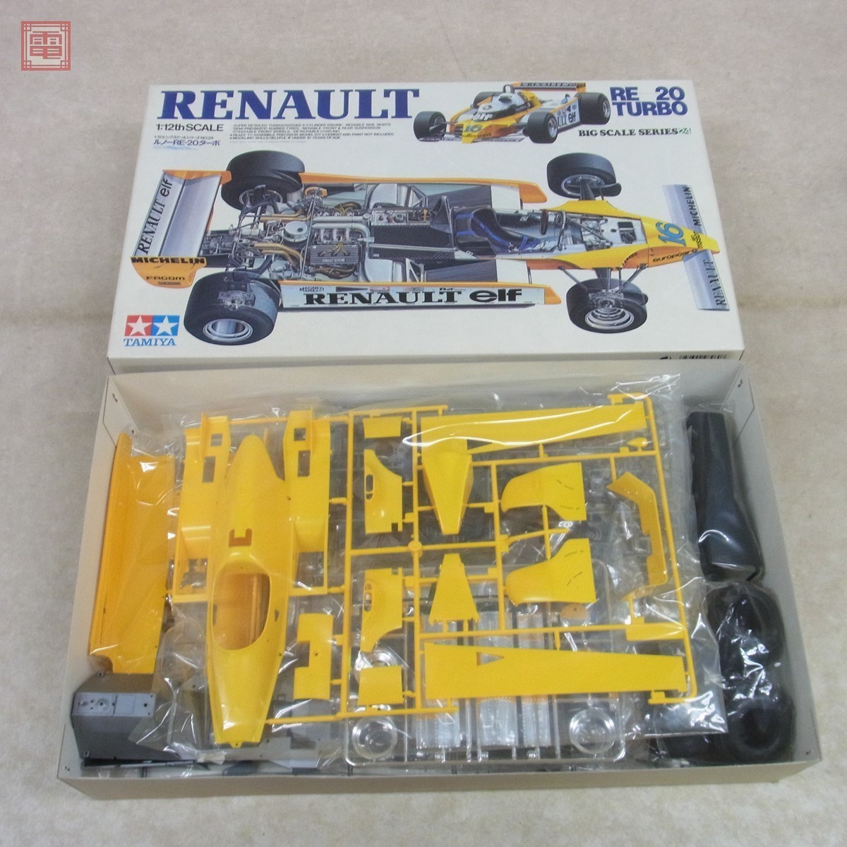 未組立 タミヤ 1/12 ルノーRE-20 ターボ ITEM12026 TAMIYA RENAULT 