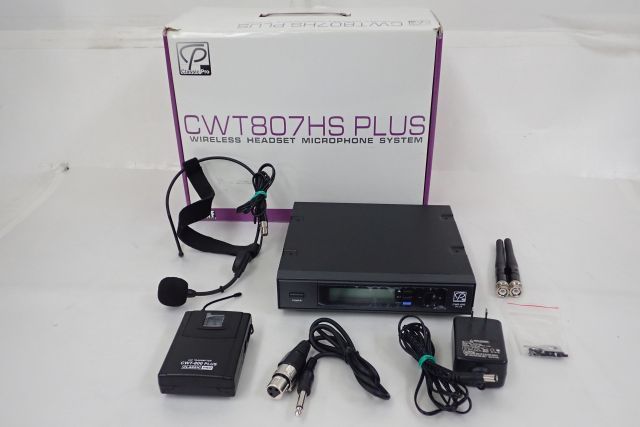 低価，定番 Classic pro クラシックプロ CWT807HS PLUS ワイヤレスヘッドセット 元箱付 &there4; 60389-4(コンデンサー型)｜売買されたオークション情報、yahooの商品情報をアーカイブ公開 - オークファン コンデンサー型
