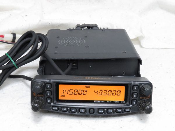 YAESU FT-8800H 新スプリアス適合 50W/35W 144/430 セパレート付 デュアルバンド 動作確認済