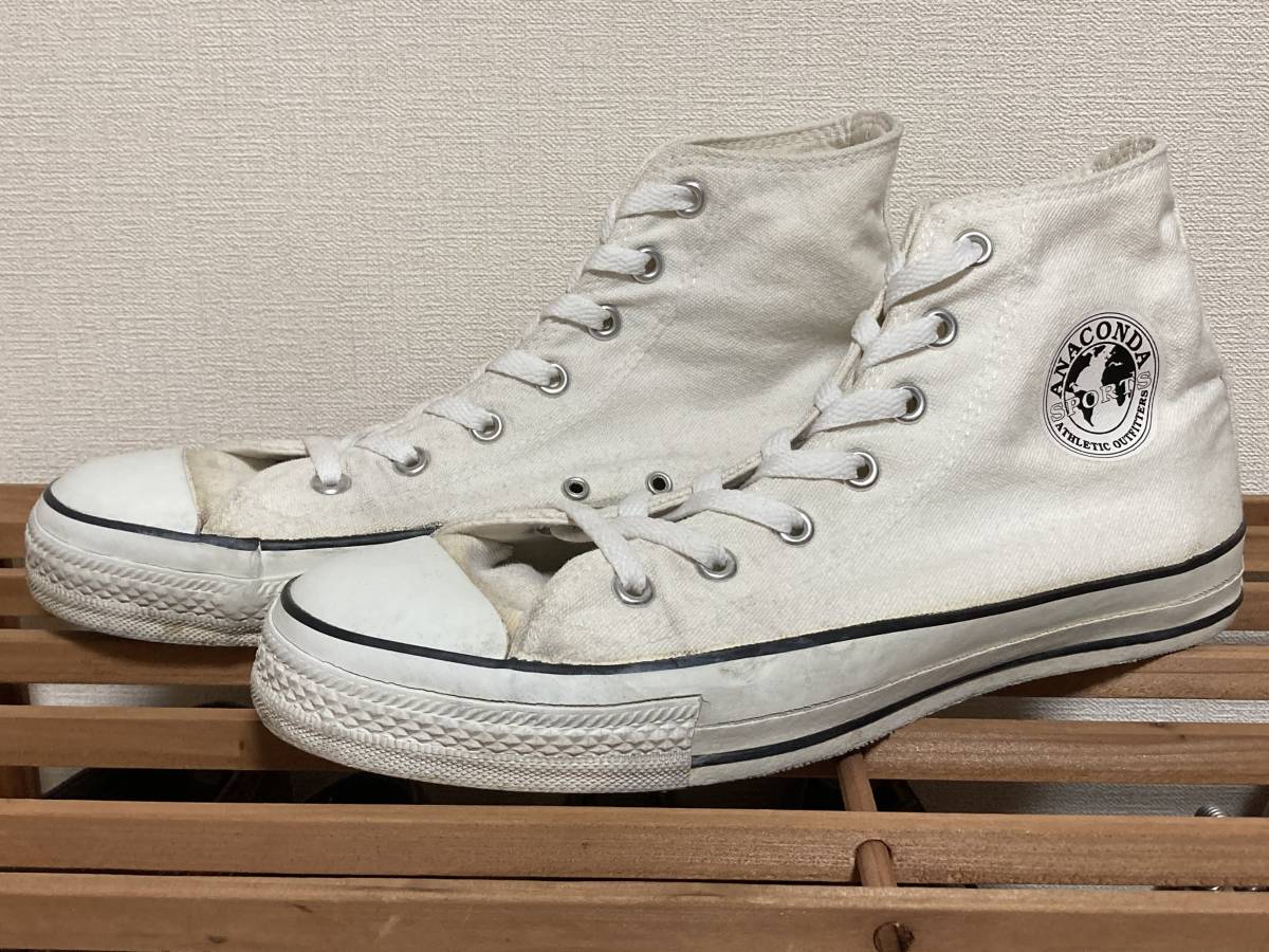 90s ビンテージ90年代アナコンダスポーツ別注コンバースデッドストック 