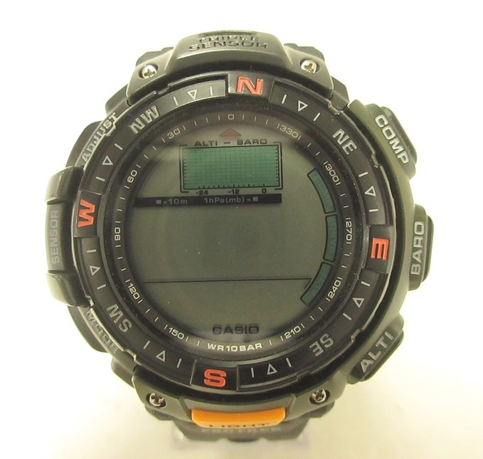 02 66-389613-15 [Y] CASIO カシオ PRO TREK プロトレック PRG-40 クォーツ メンズ 腕時計 旭66