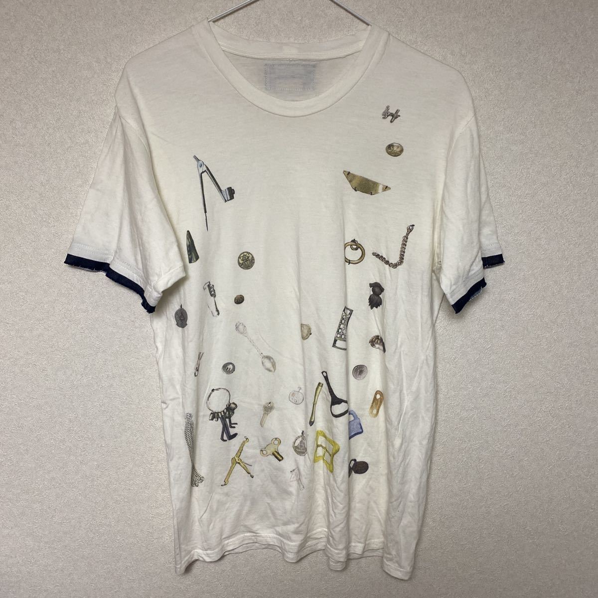 ミハラヤスヒロ デニム 転写 tシャツ マルジェラ TATA(半袖シャツ  