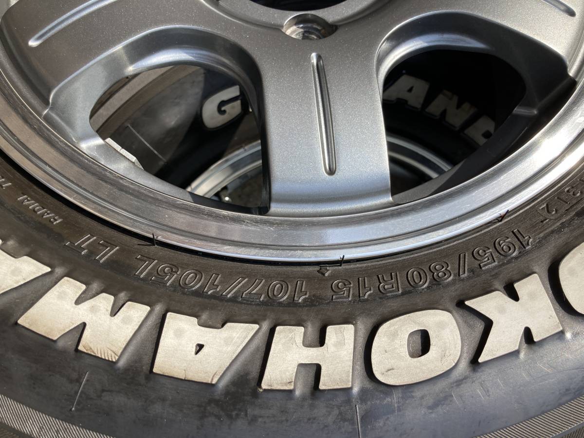 キャラバン 195⁄80r15 E25 スタッドレス NV350 純正 195⁄80R15