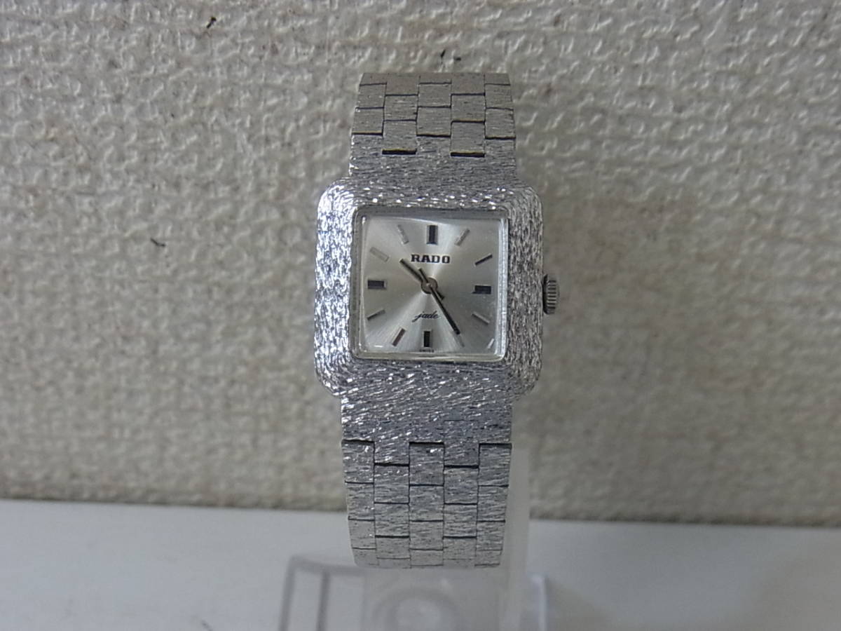 最新作，限定SALE 130421M73-0513M-0514A36 RADO ラドー jade ジェイド 手巻き レディース腕時計(ラドー)｜売買されたオークション情報、yahooの商品情報をアーカイブ公開 - オークファン ラドー