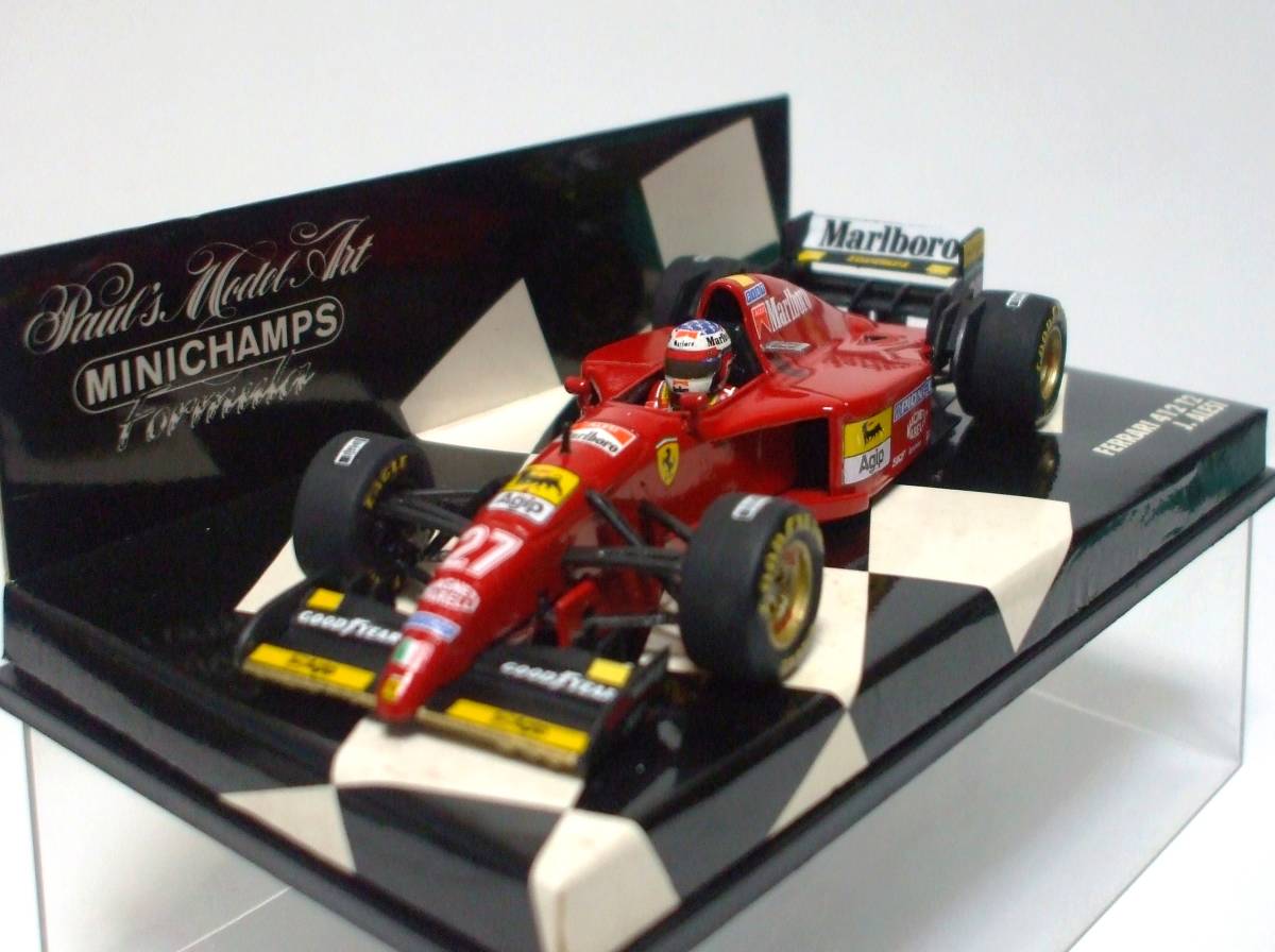 J.アレジ フェラーリ412T2 カナダGP仕様 ドライバーフィギュア 