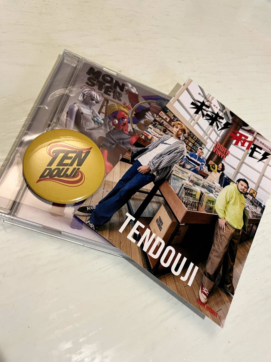 TENDOUJI 「MONSTER」　缶バッジとポストカードおまけ_1