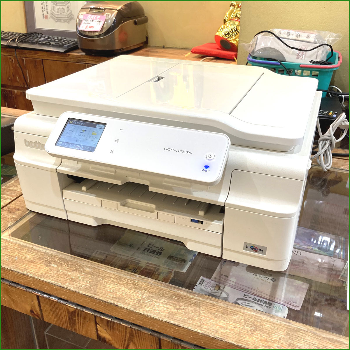 通電OK brother/ ブラザー○ プリンター○DCP-J757N 2014年製 ノズル 