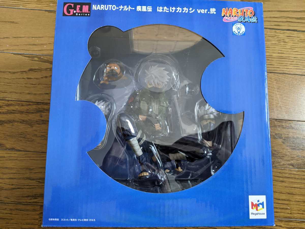 未開封品 G.E.M NARUTOナルト 疾風伝 「はたけカカシ ver.弐 