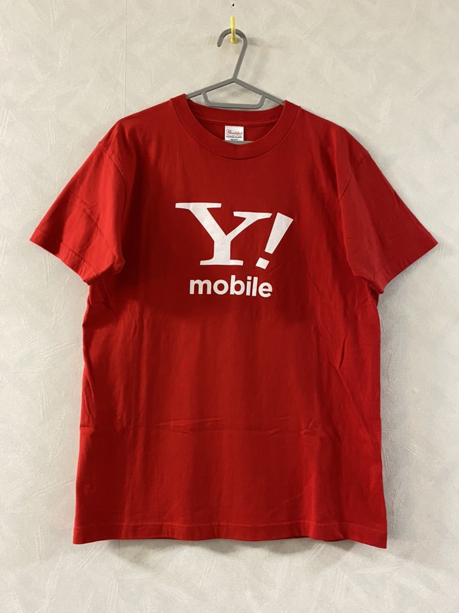 非売品 Y!mobile Tシャツ サイズM ワイモバイル ソフトバンク ソフトバンク Yahoo! ヤフー ワイモバイル 格安SIM・スマホ 5G