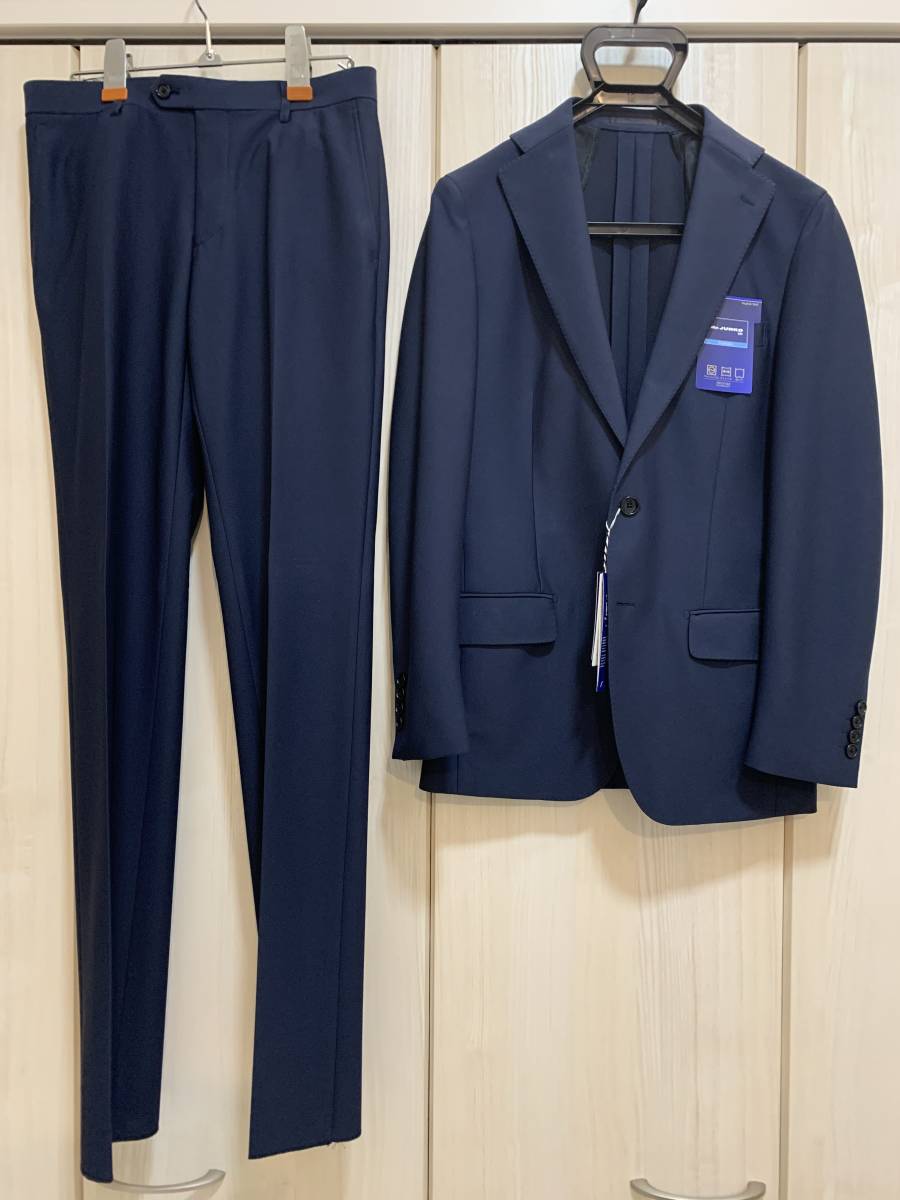 新品未裾上 MR.JUNKO ミスタージュンコ 春夏用スーツ YA7 洗濯可 送料