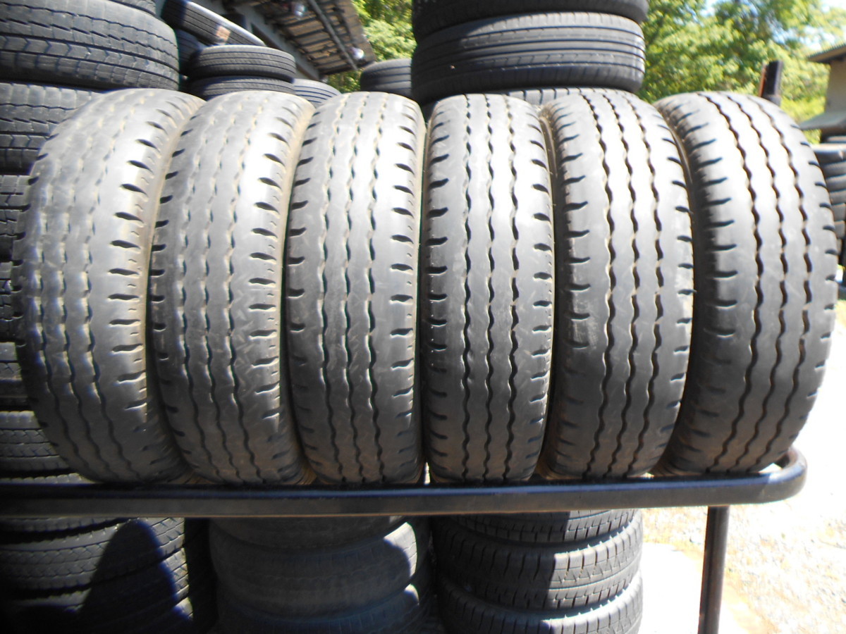 F392 195/75R15 夏6本セット サマータイヤ LT 109/107L 195/75-15 195-75-15 DUNLOP SP485 チューブレス