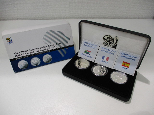 7120A 2010 FIFA ワールドカップ南アフリカ大会 公式記念コイン 銀貨3