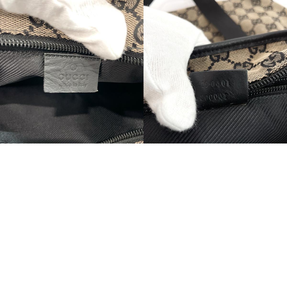 1円◎～（GUCCI グッチ）トートバッグ 019.0401 GGキャンバス/レザー 