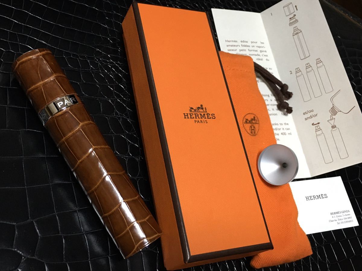 レフィラブル エルメス アトマイザー パフュームケース 香水 HERMES GP 
