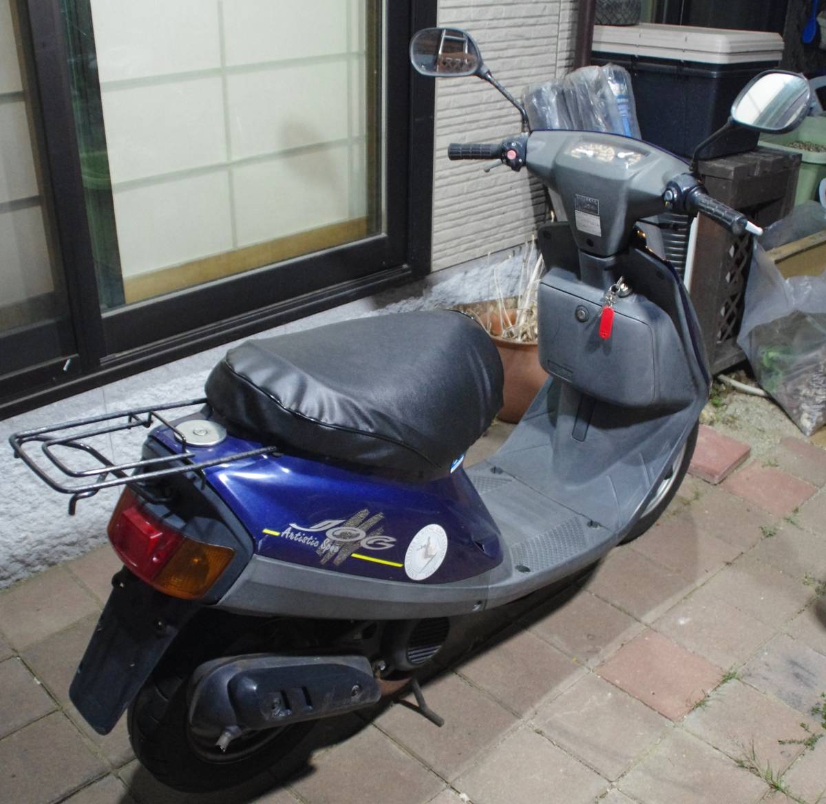 ヤマハ ジョグ 3KJ 前期型 インナーレッグBOX付 実働車 原付 